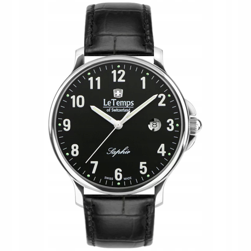 Pánské Hodinky Le Temps LT1067.07BL01 černý pásek