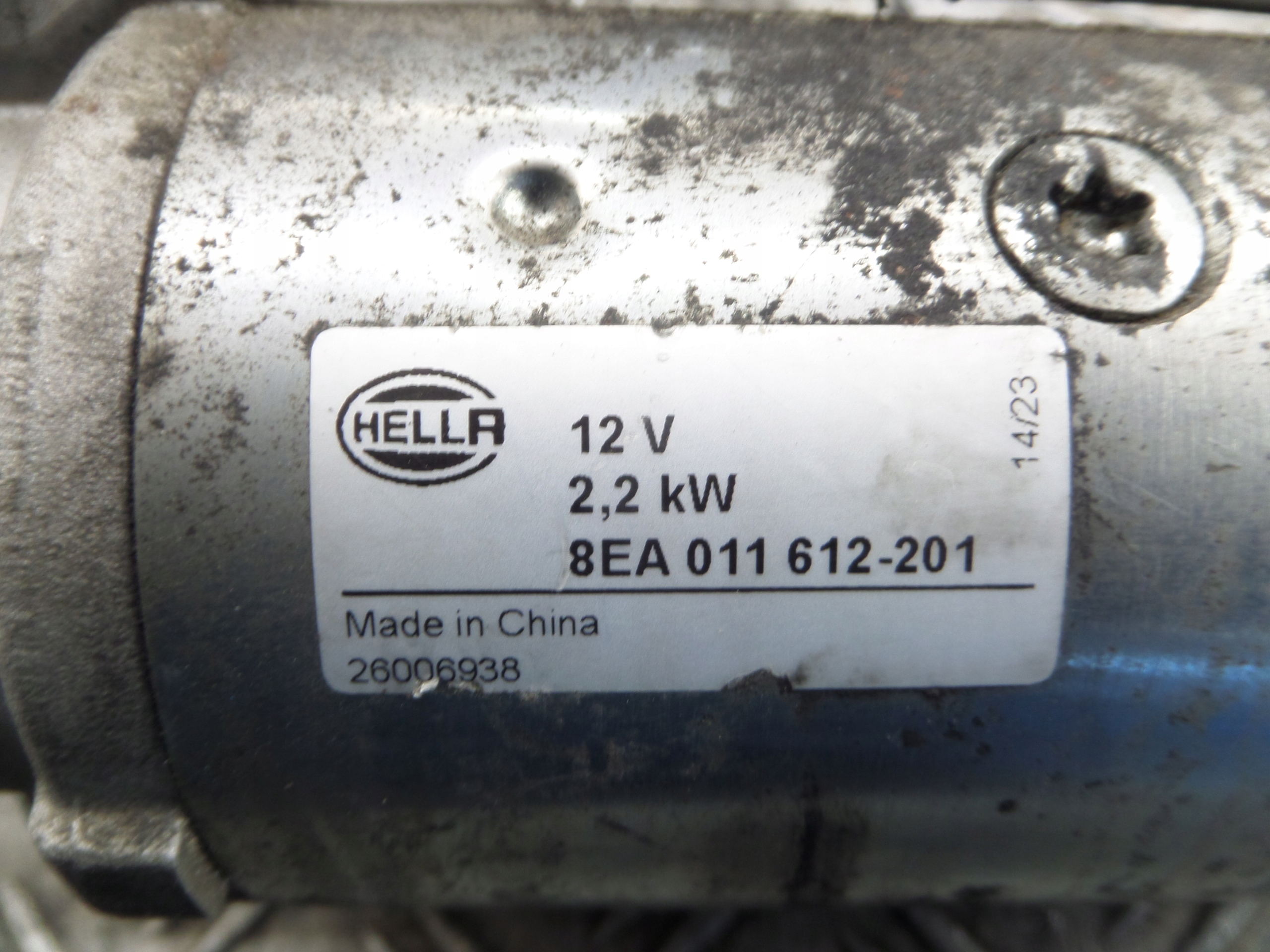 starter HELLA 8EA011612-201