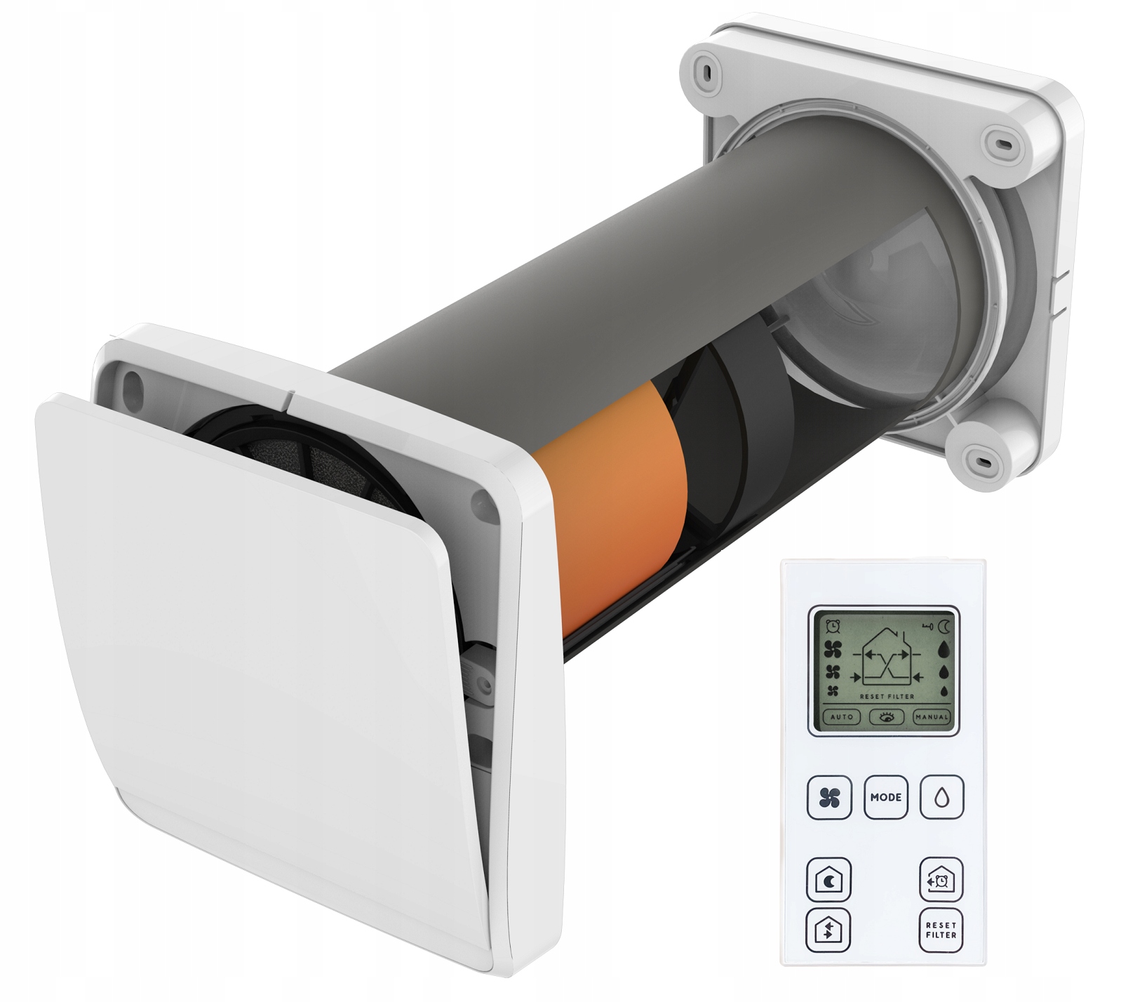 

Rekuperator ścienny Airdot 60m3/h Harmann Pilot