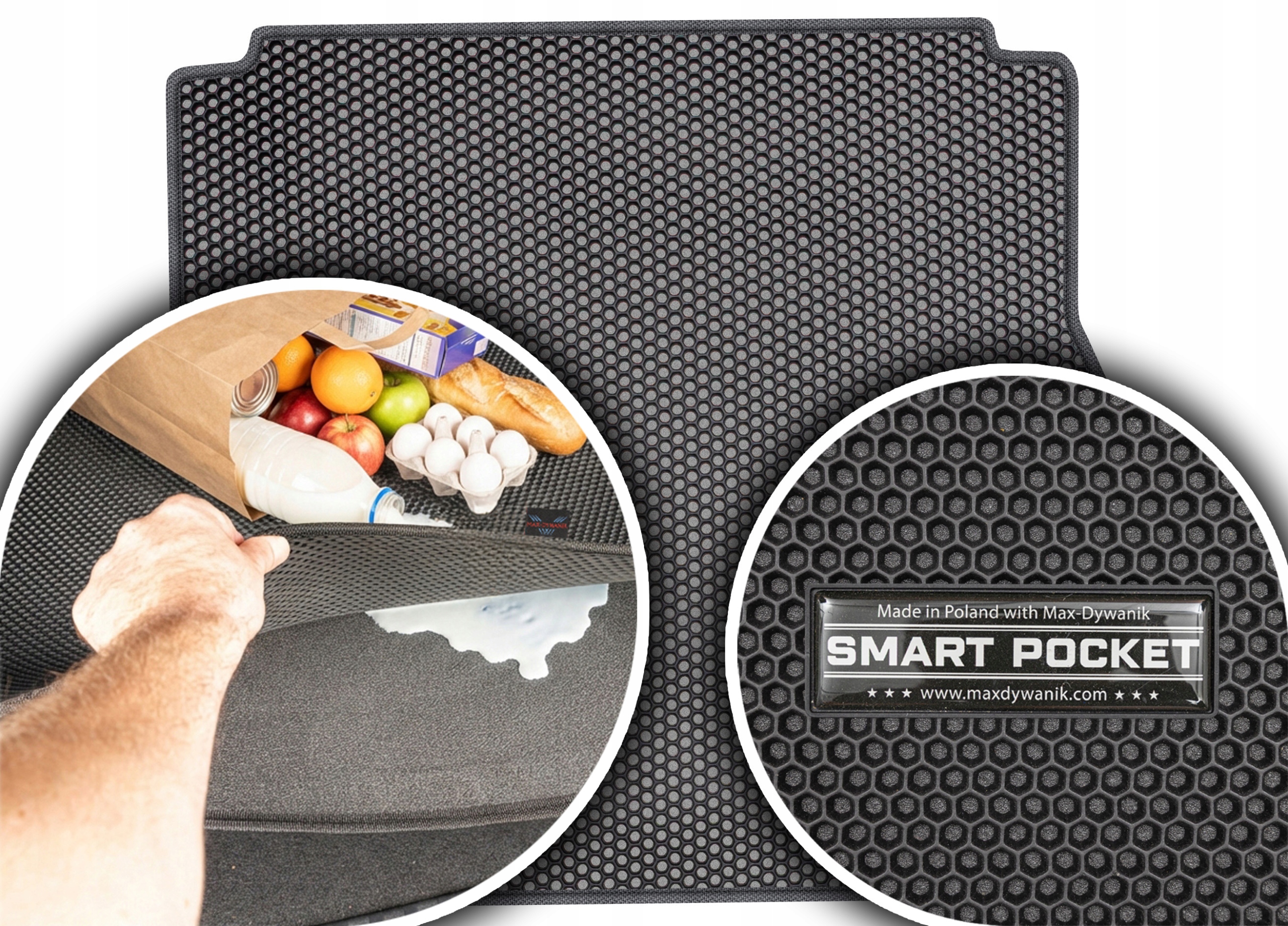 Kia Cerato I Sedan 2005-2008 Vložka do zavazadlového prostoru Eva Smart Pocket