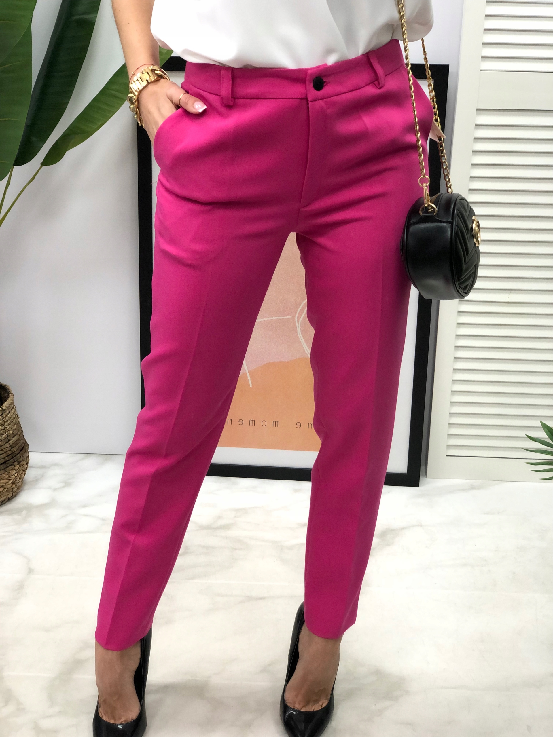 GARNITUR MIAMI PREMIUM ___ fuksja ___ 44 Zawartość zestawu ze spodniami