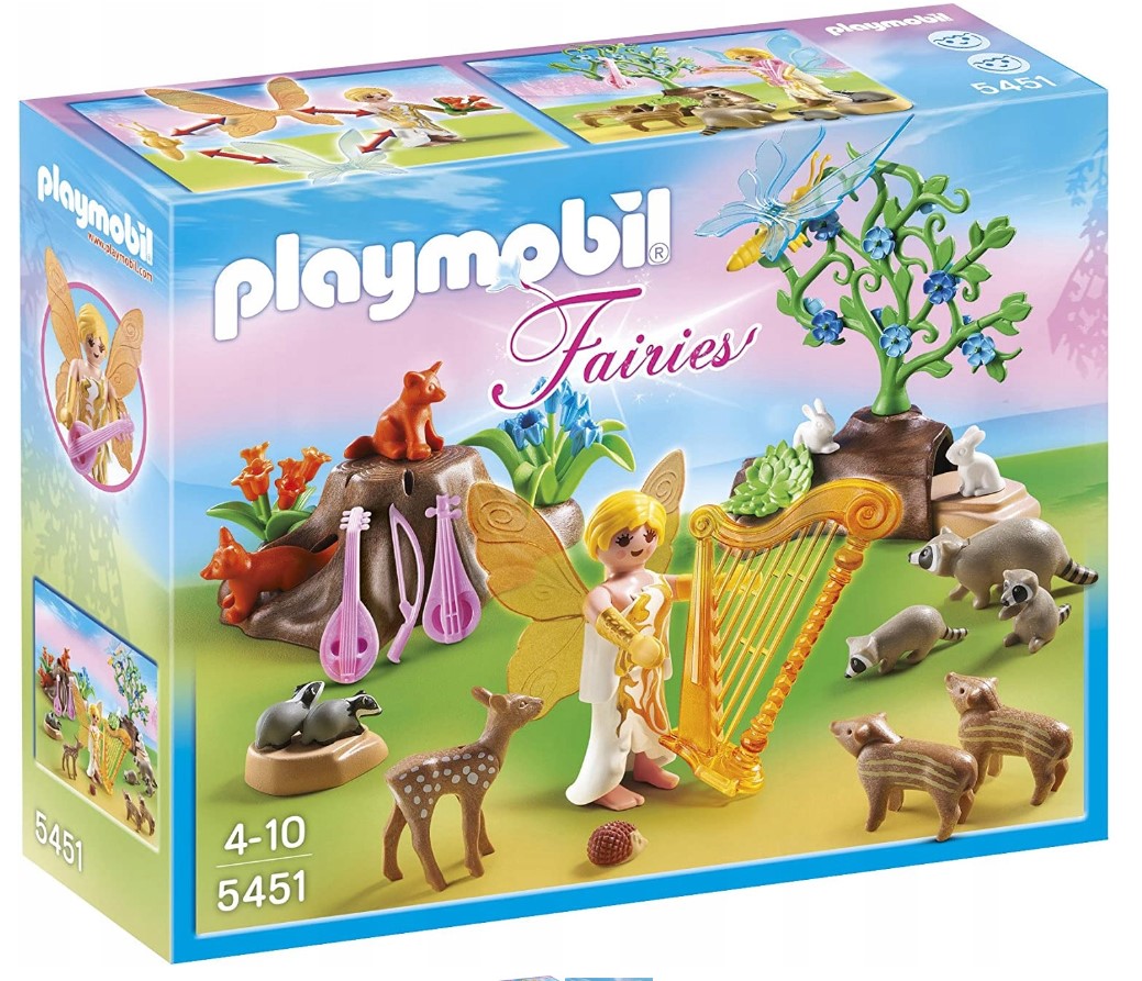 

Playmobil 5451 Wróżka faires harfa leśny koncert