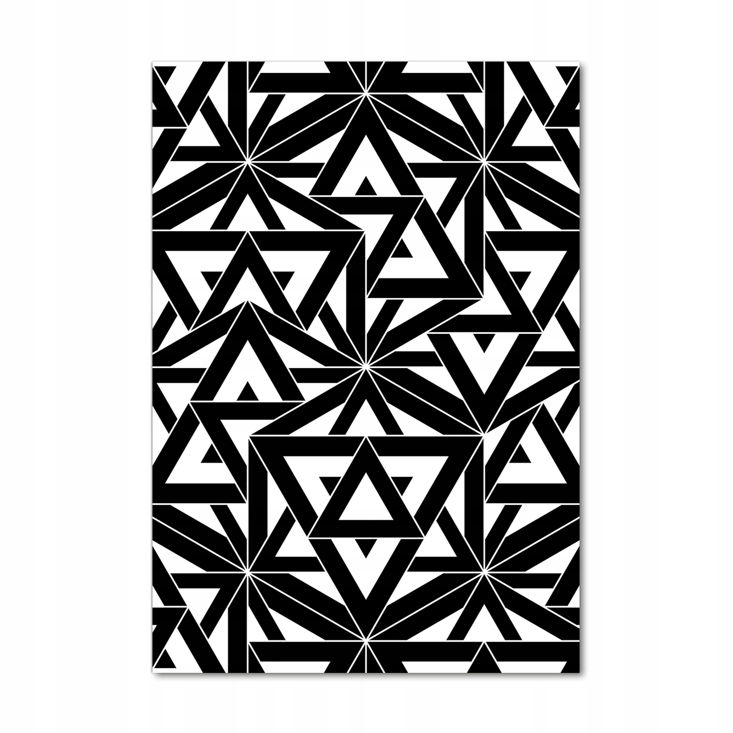 Skleněný obraz vertikální Geometrické pozadí 70x100