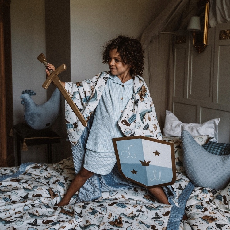 La Millou Kocyk Light Przedszkolaka Boho Palms Długość (cm) 140 cm