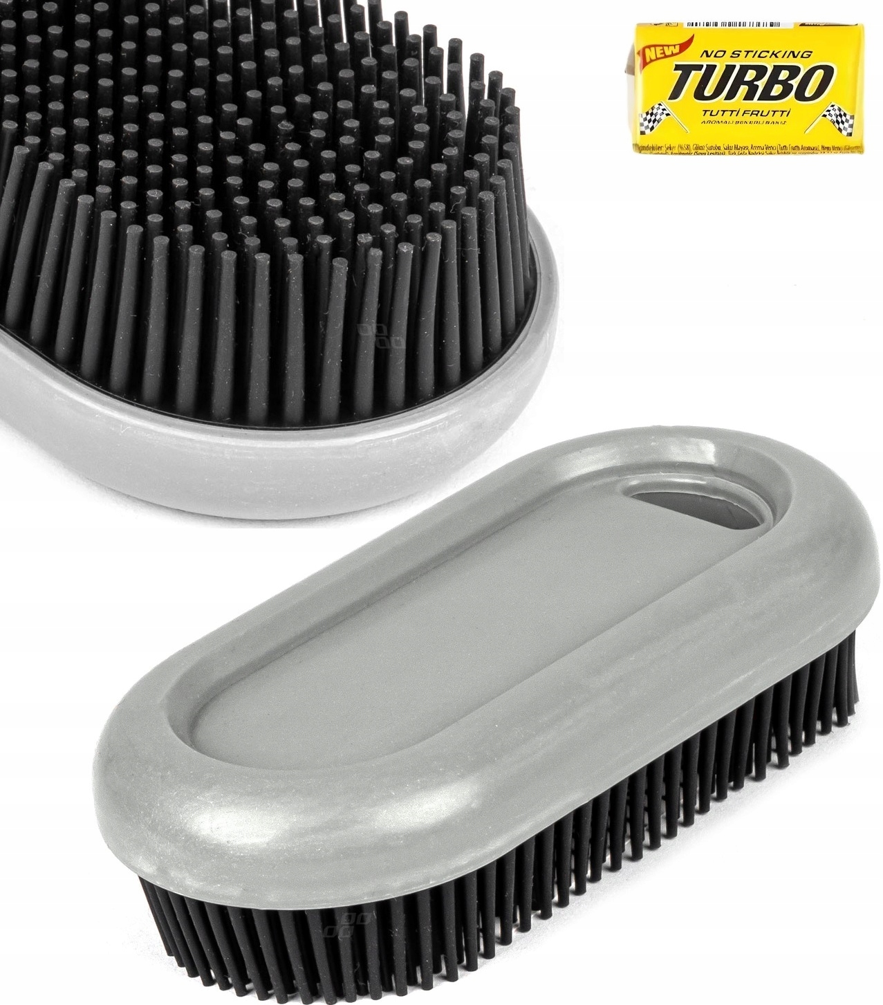 Szczotka Gumowa Do Usuwania Czyszczenia Sierści Włosów Zwierząt Kota Psa