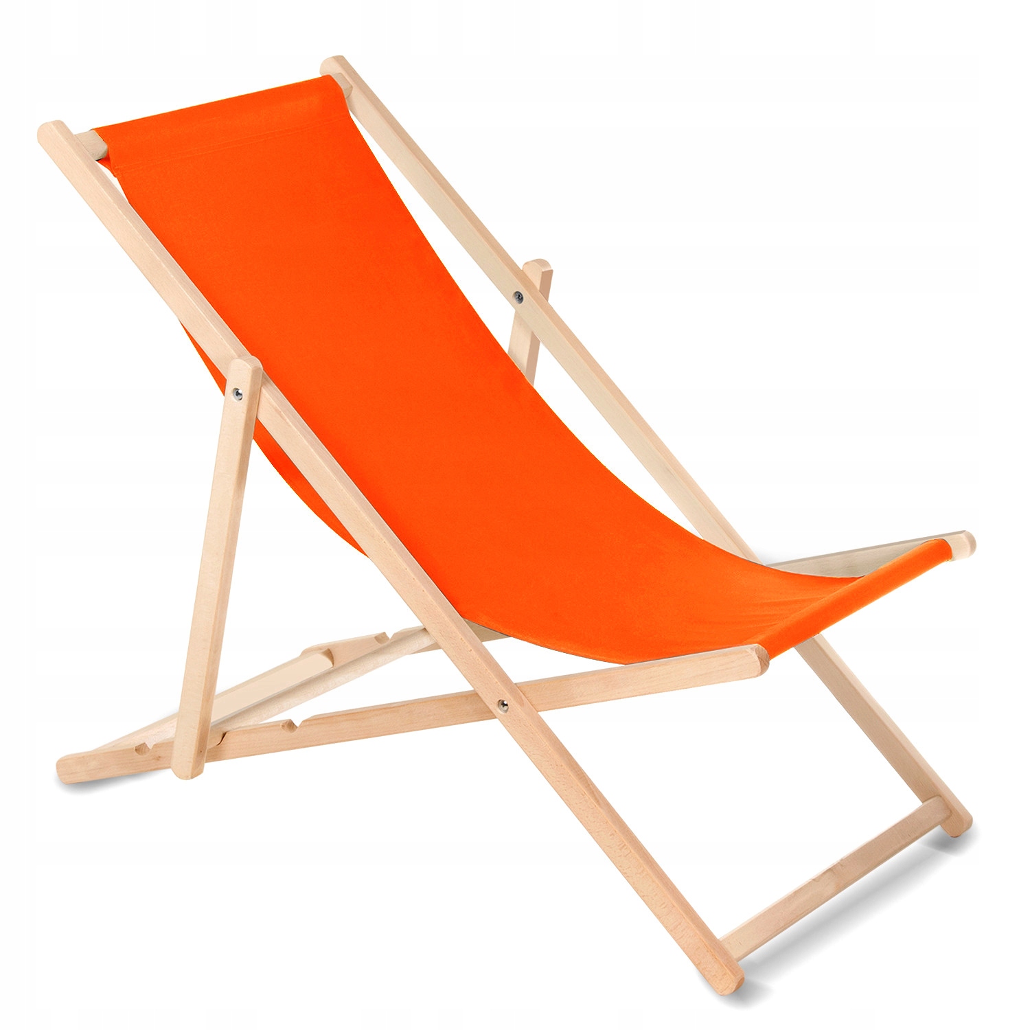 Lehátko klasické bukové GreenBlue GB183 oranžové