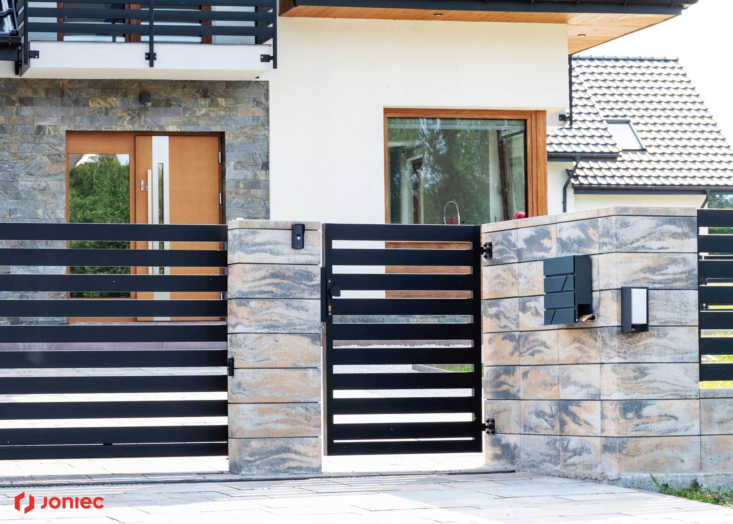 OGRODZENIE MODUŁOWE HORIZON JONIEC Szerokość elementu 50 cm