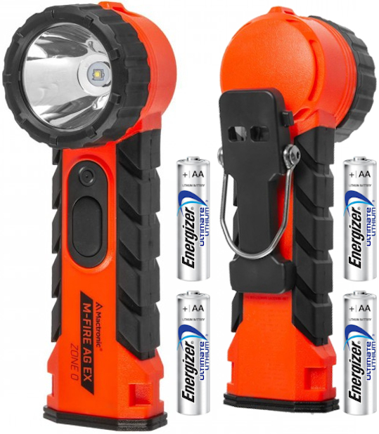 Mactronic M-fire Ag – Ruční Hasičská Svítilna S Certifikátem Atex 323 lm