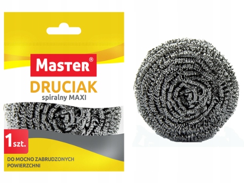 

Master Druciak Spiralny Maxi Stal Nierdzewna S-065