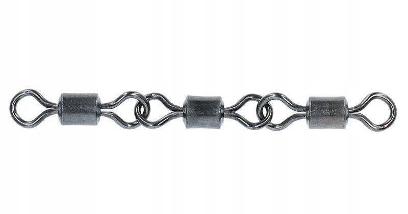 

Krętlik Mikado Jaws Triple Swivels 25kg- 4.5cm 5sz