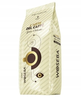1x 1kg Woseba Kawa ziarnista L'arte del caffè Gusto Delicato