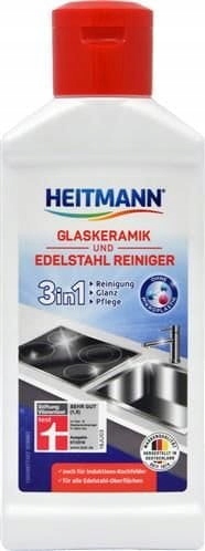 

Heitmann Glaskeramik, Edelstach Reiniger 3w1 250ml