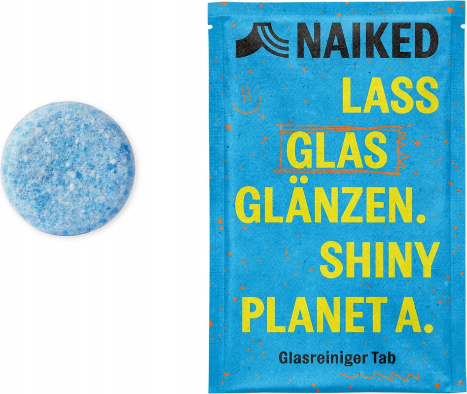 

Naiked, Tabletka do czyszczenia szkła, 500 ml