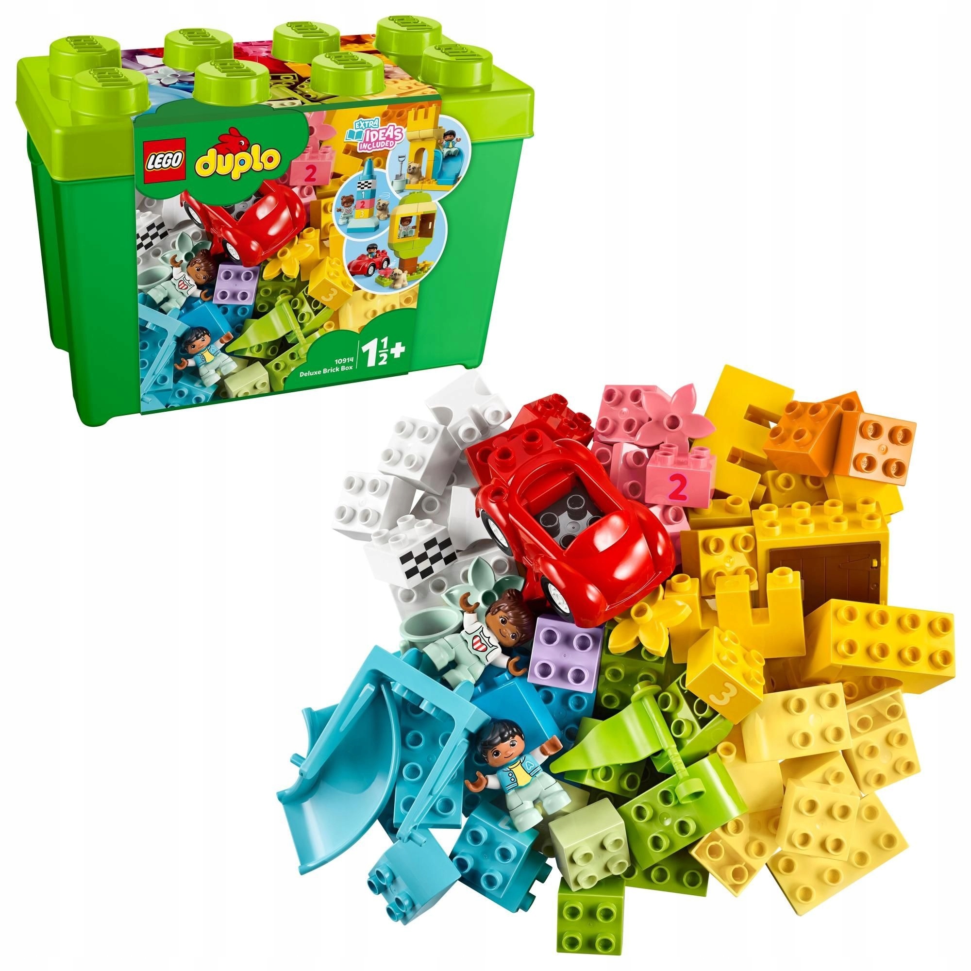 Lego Duplo 10914 Krabička S Kostkami Deluxe Kreativní Velký Box Stavebnice Sada