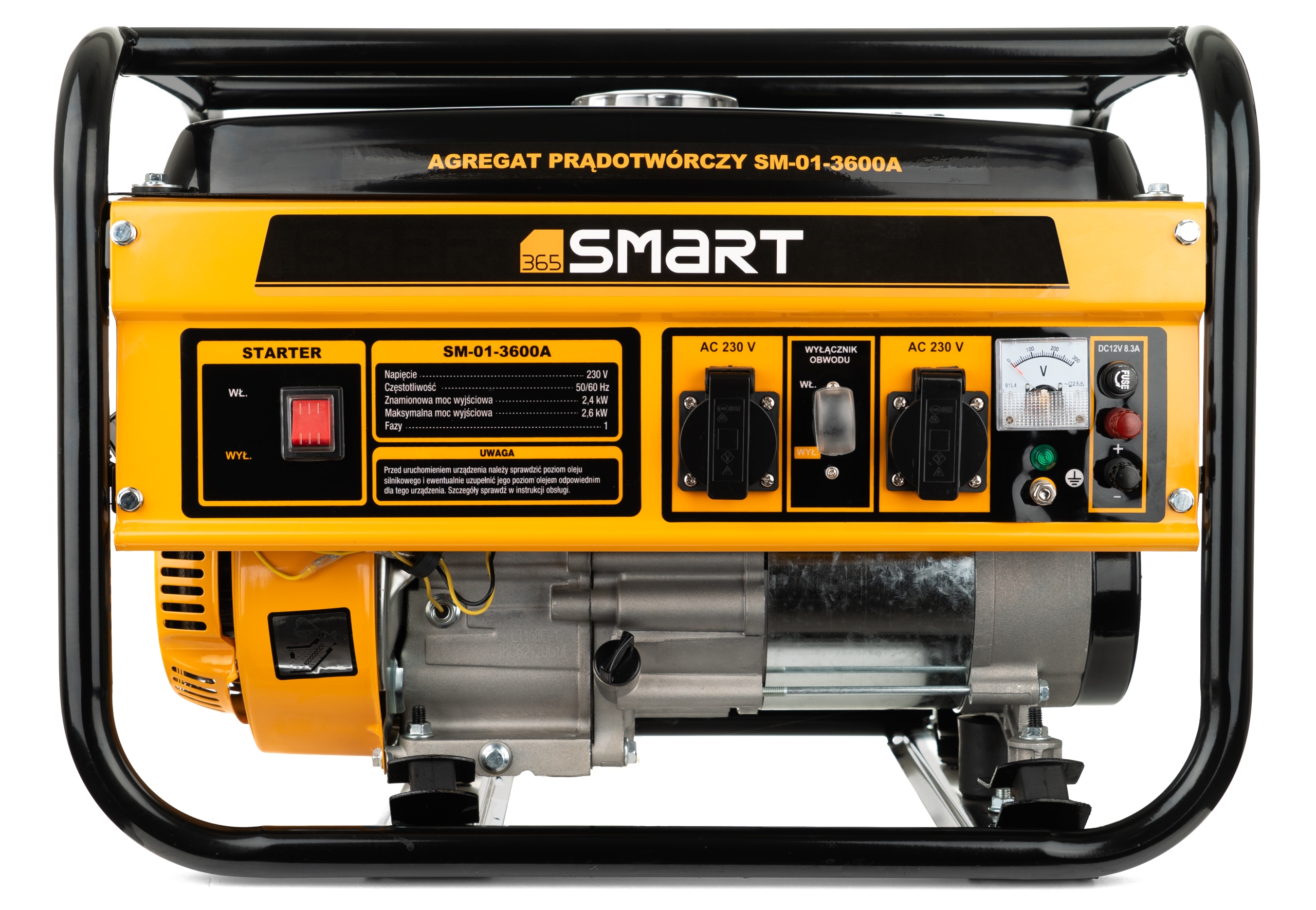 SMART AGREGAT PRĄDOTWÓRCZY 2600W 230/12V AVR Marka Smart