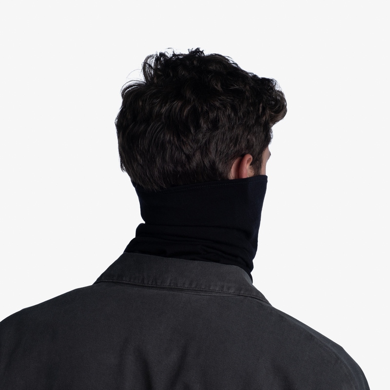 Chusta Buff Original Ecostretch Solid Black Materiał dominujący Poliester