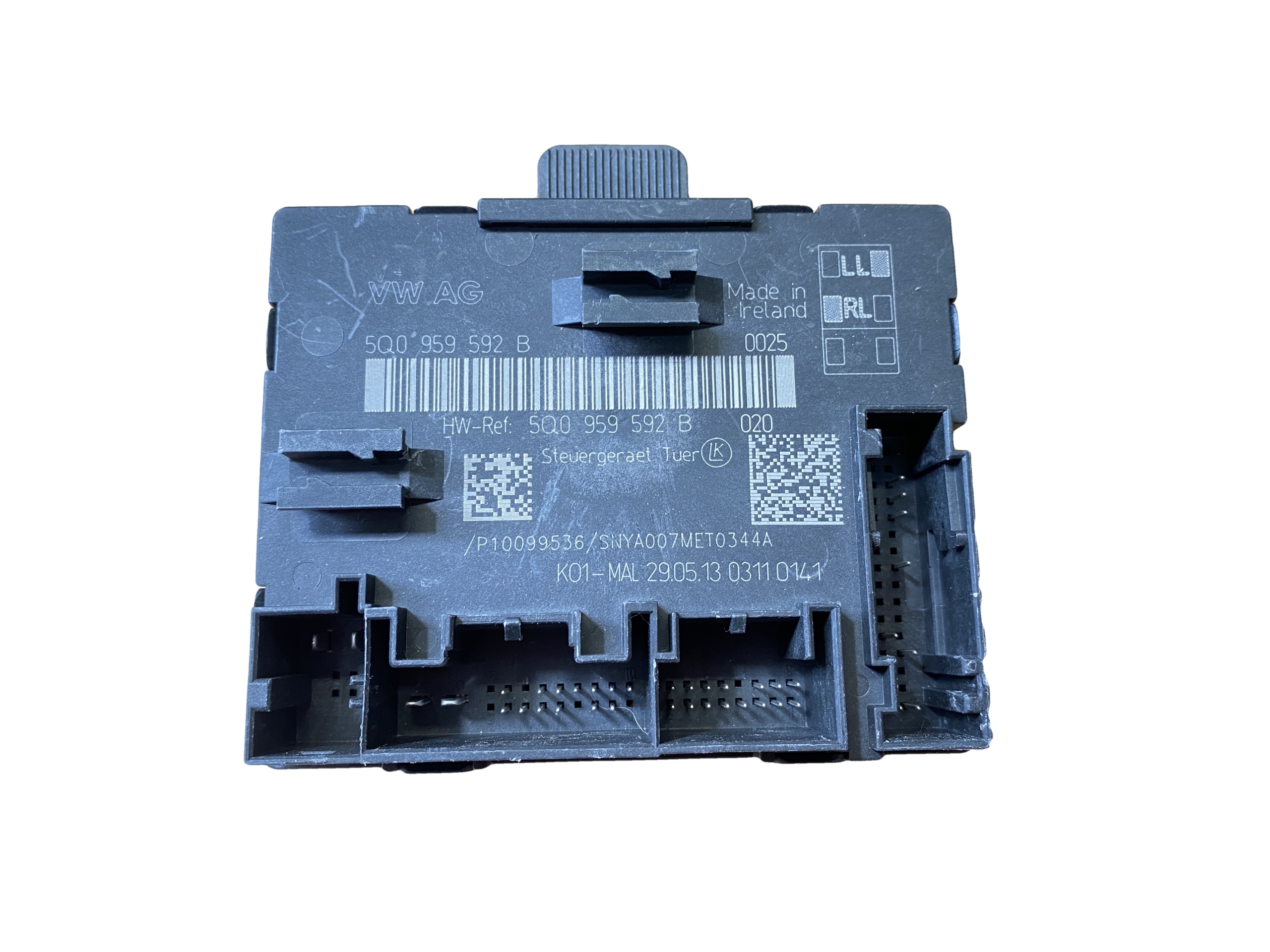 AUDI A3 VW control unit module door right front 5Q0959592B
