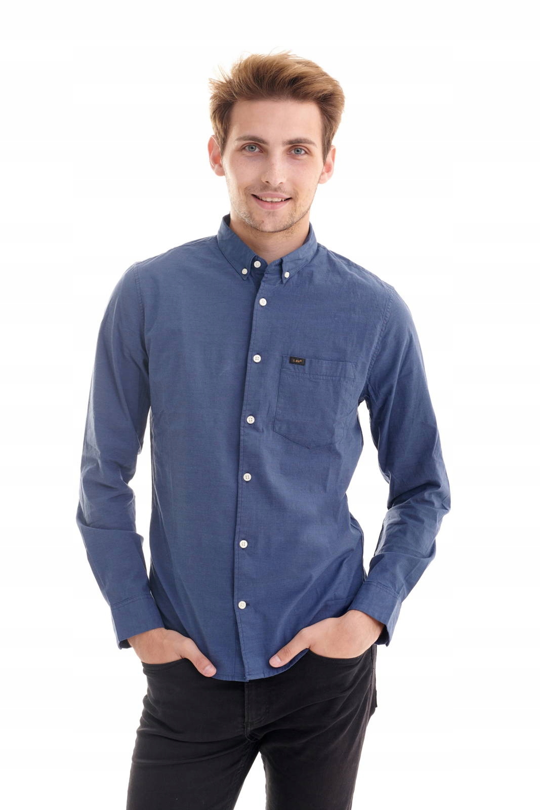 

Lee Slim Button Down Navy L66XRT35 XXL