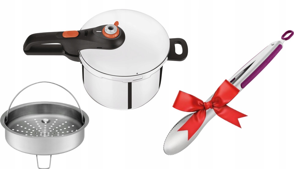 

Szybkowar Tefal SecureClick 6 L Indukcja stalowy