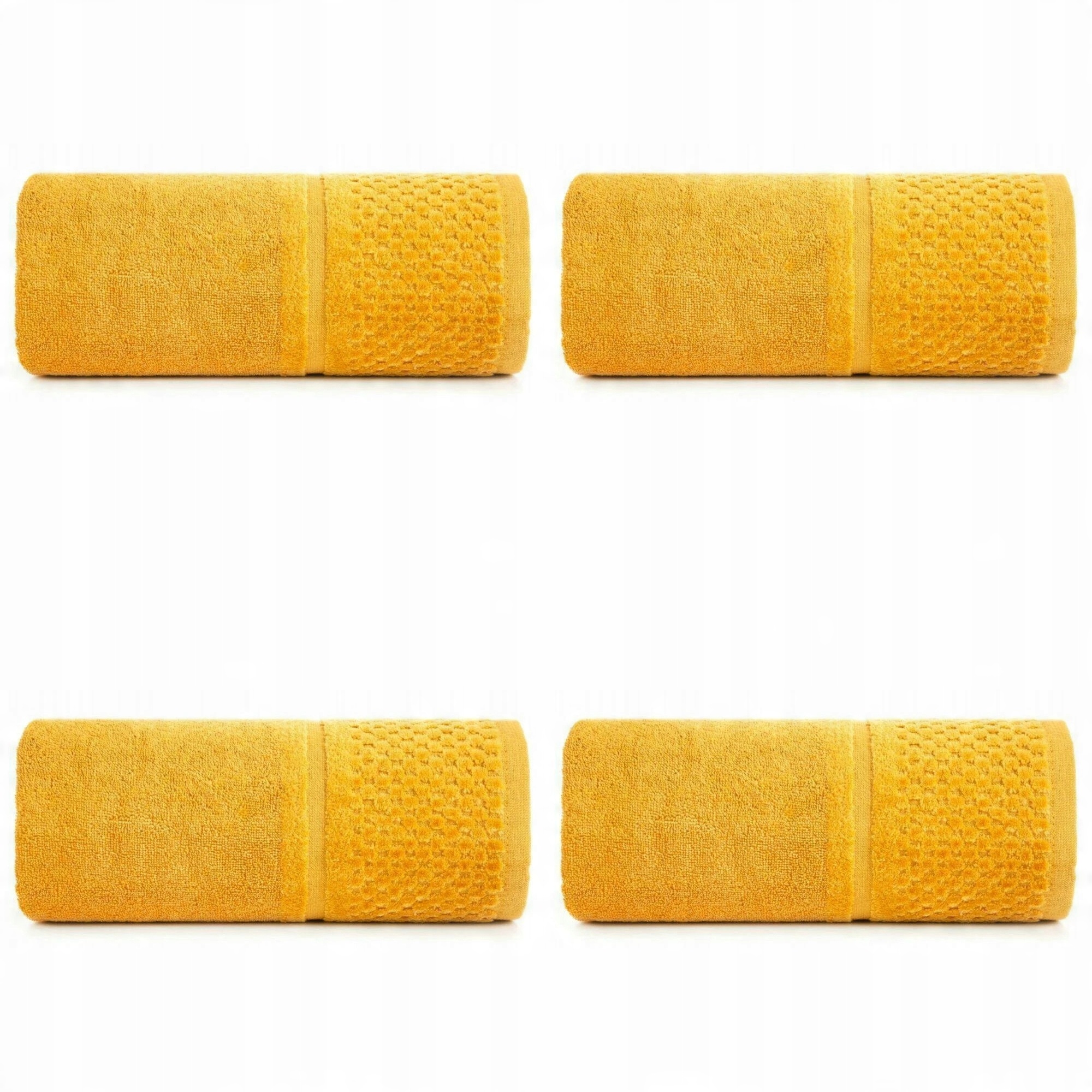 

4x Ręcznik Kąpielowy Ibiza (05) 70x140 Musztardowy