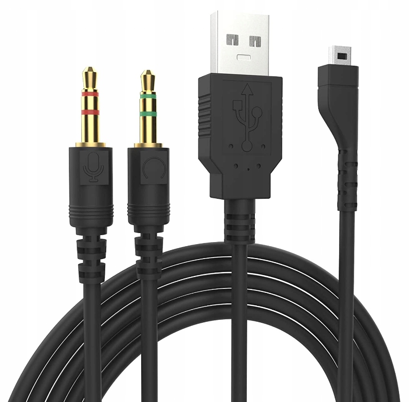 

Kabel Przewód do SteelSeries Arctis 3 5 7 9X Ledy!