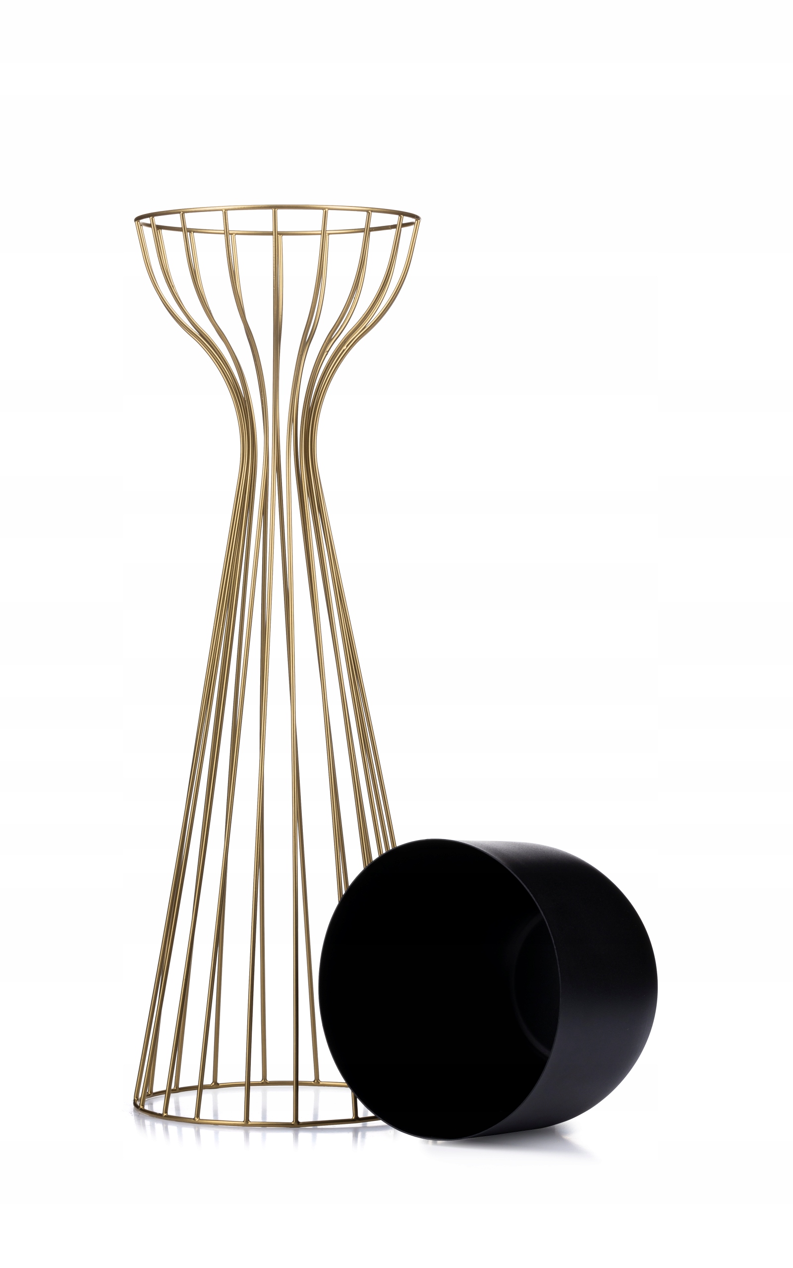 Obal na květináč stojan na květiny Květinový 68 cm Loft