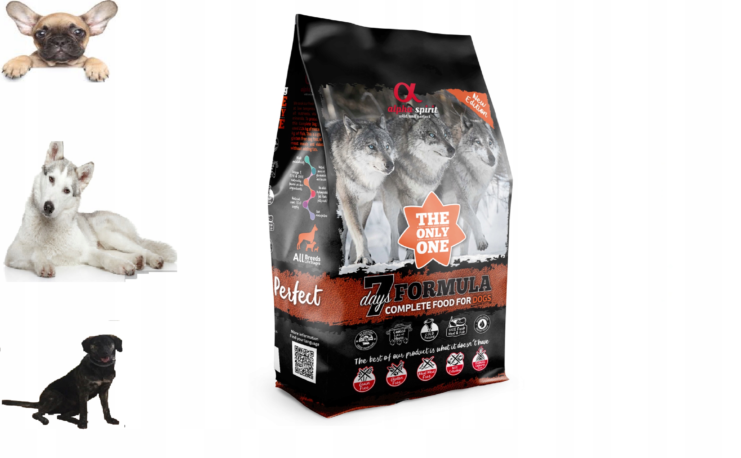 Alpha Spirit 7 Days Formula 12kg complete dog food 10651518171 Allegro.pl