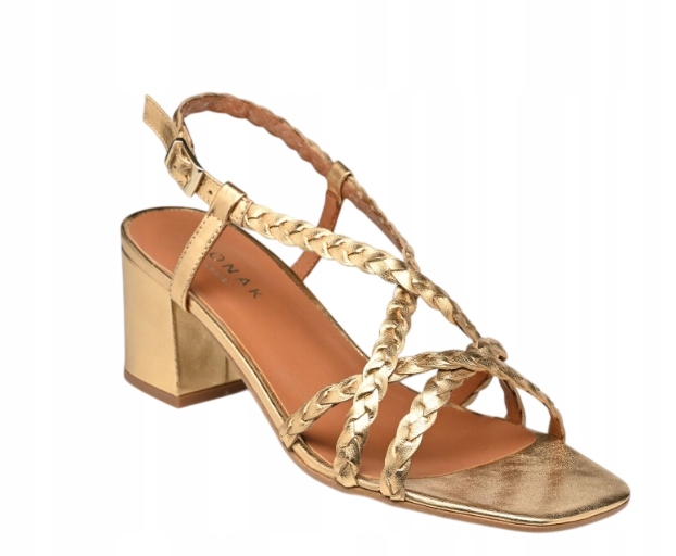 Dámské sandály Jonak zlaté velikost 37
