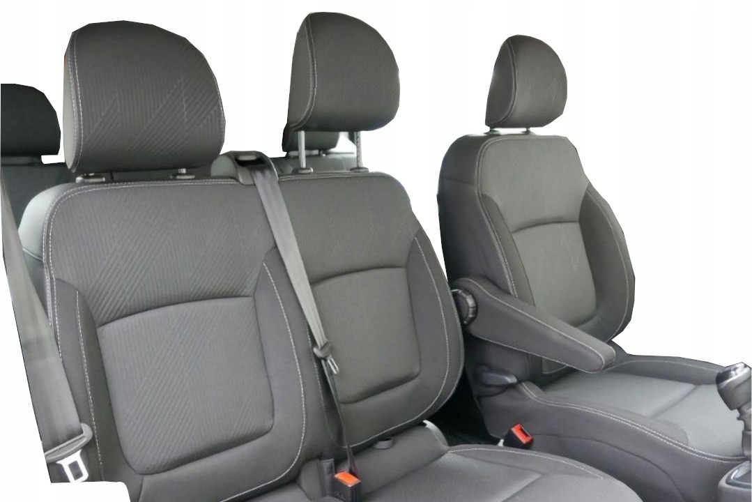 Pokrowce RENAULT TRAFIC 3 III od 2018- 6 OSÓB BRYGADOWKA
