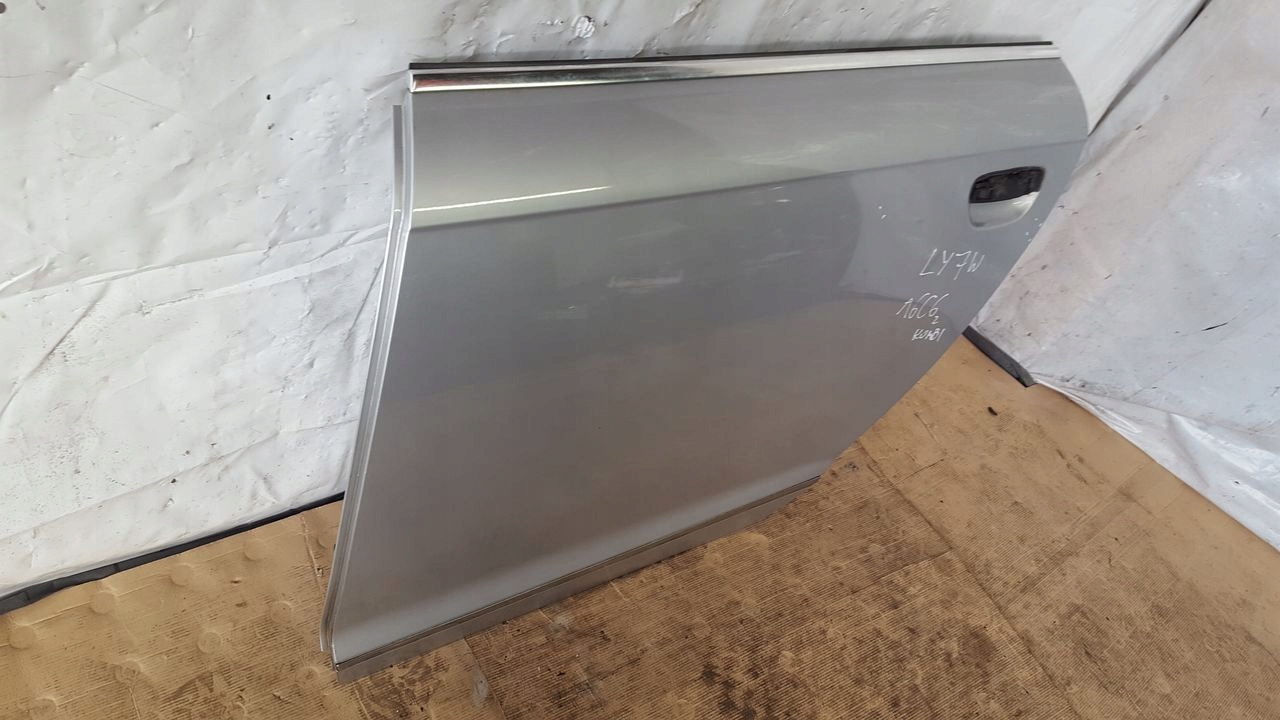 door rear part rear. left LY7W Audi A6 C6