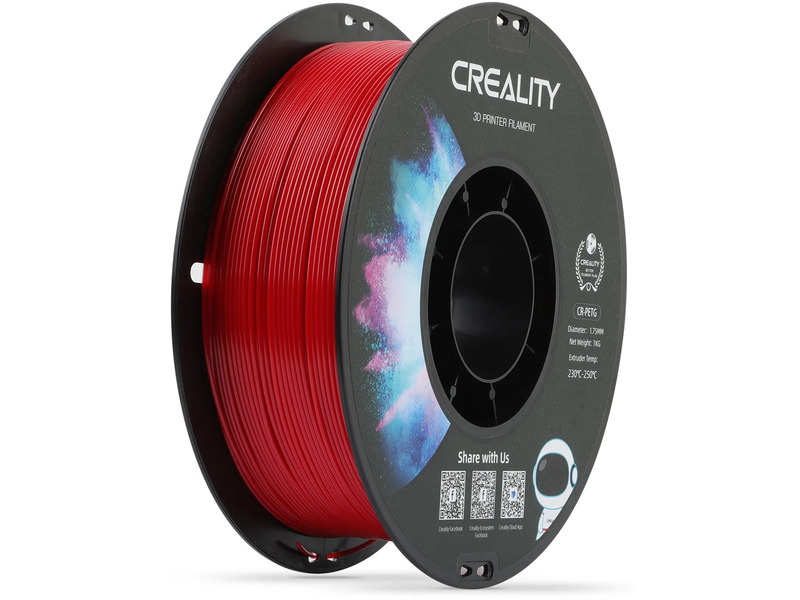 Filament PETG Creality 3D 1,75 mm 1000 g czerwony