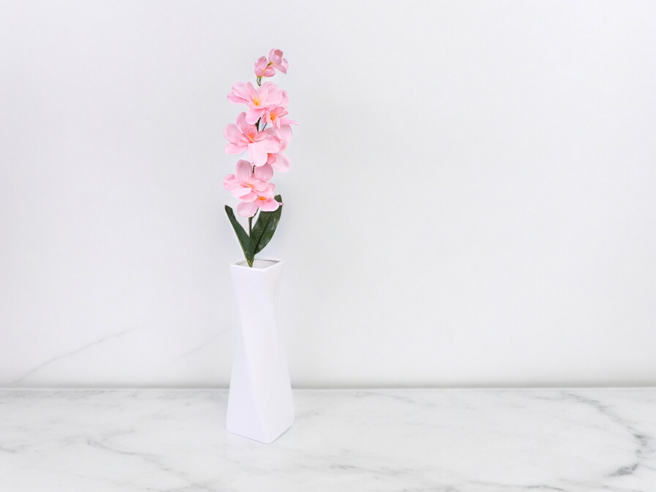 SZTUCZNY KWIAT 65cm DEKORACJA POJEDYNCZY PIK STROIK RÓŻOWY DO WAZONU FLORET Typ inny