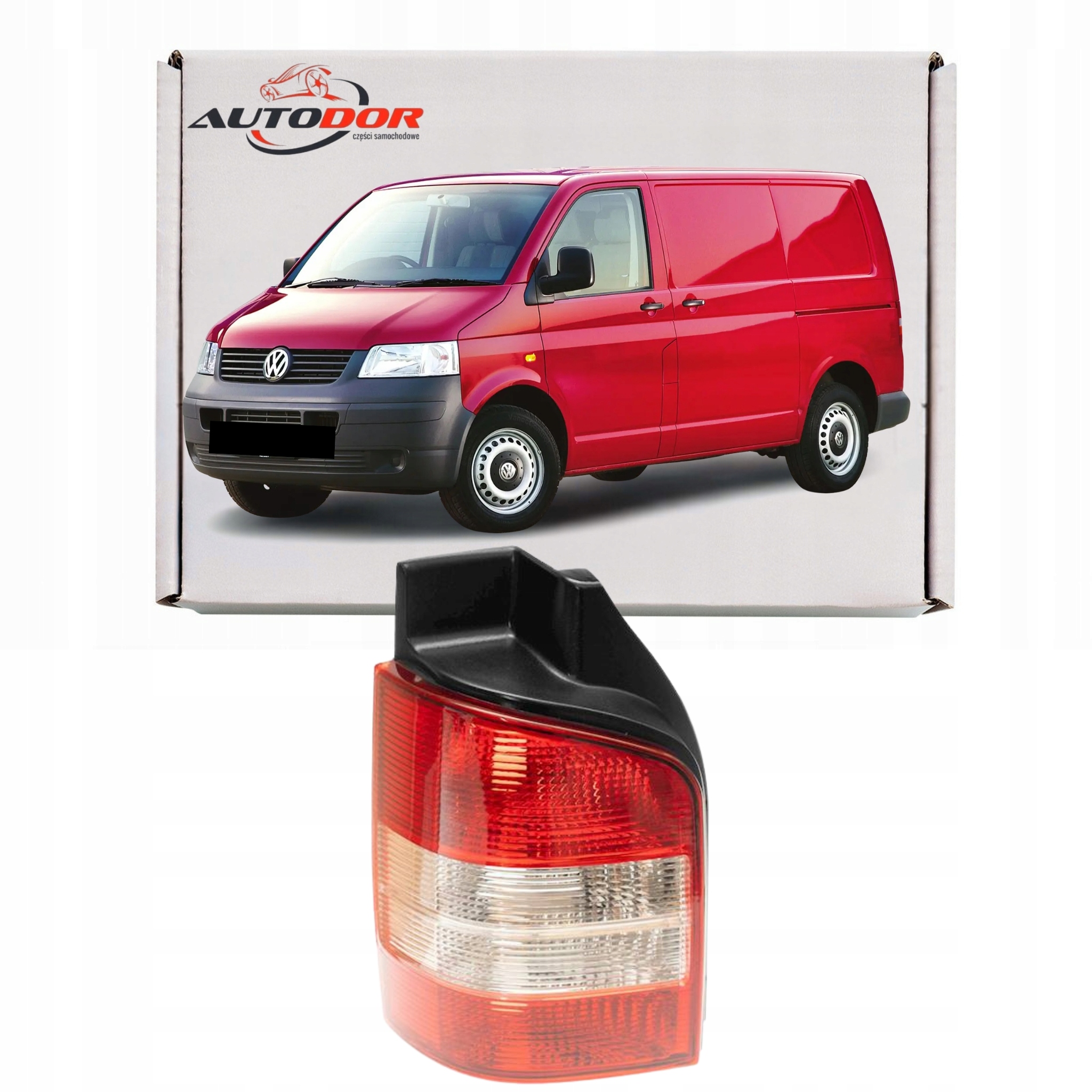 Vw Transporter T5 Multivan Vnější Zadní Lampa Levá