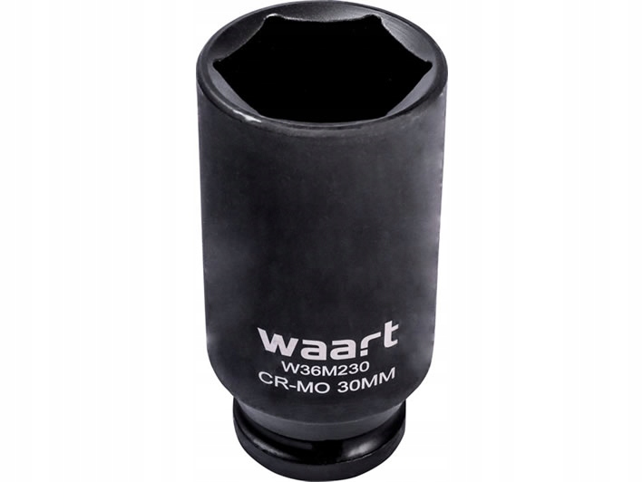 

Nasadka Udarowa Sześciokątna 1/2" 30 x 78 mm Waart