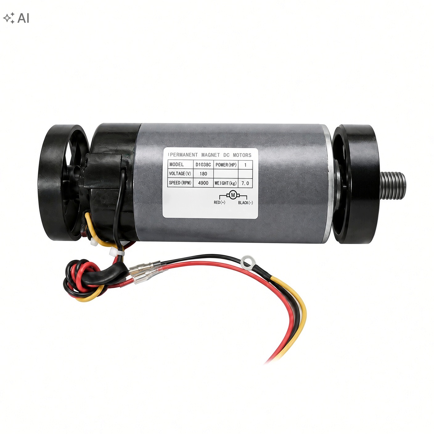 Silnik bieżni DC 180V 1.0HP 746W 4900 obr. D1038C