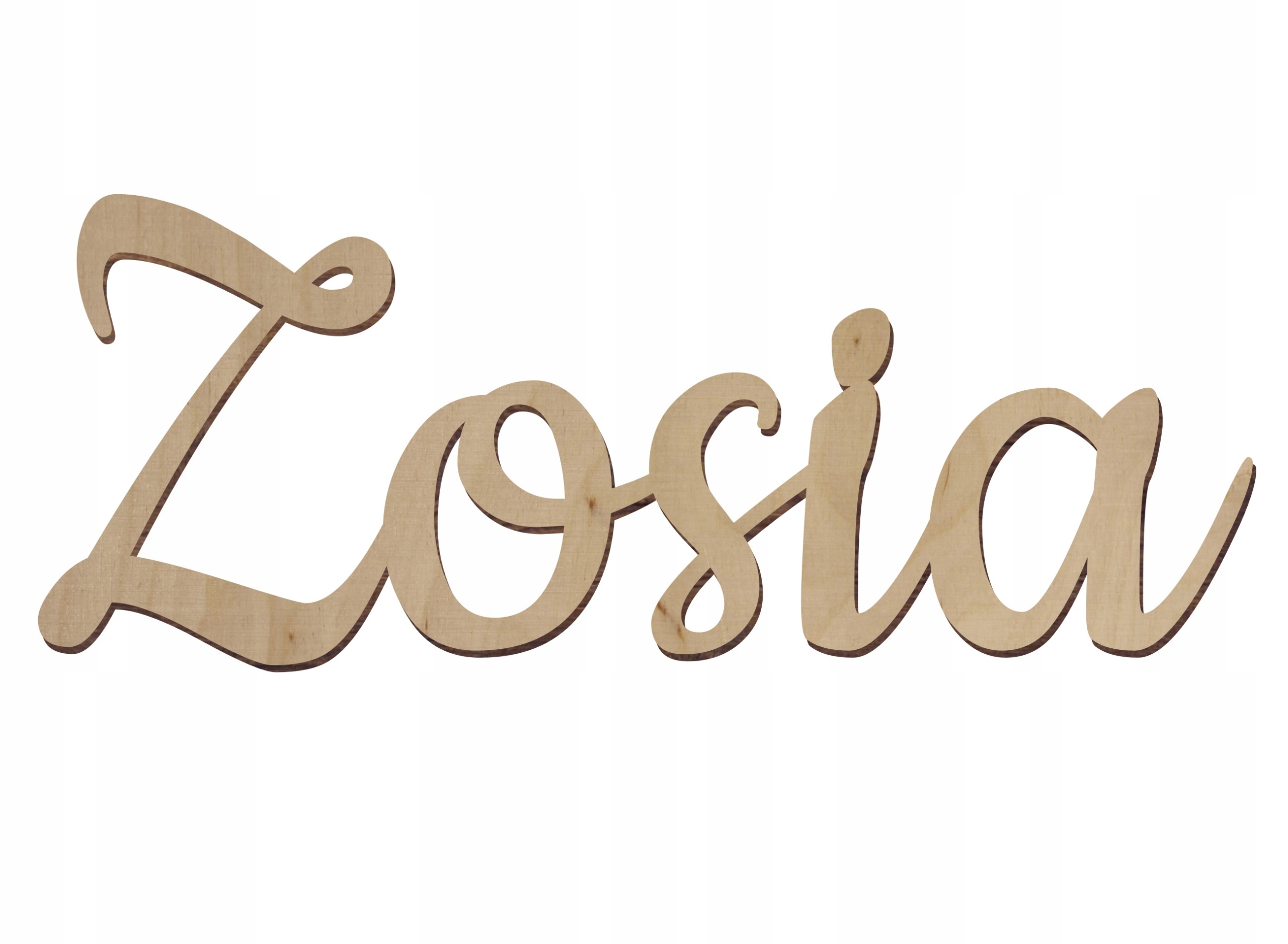 

Imię na drzwi 3D imię dziecka Litery drewniane