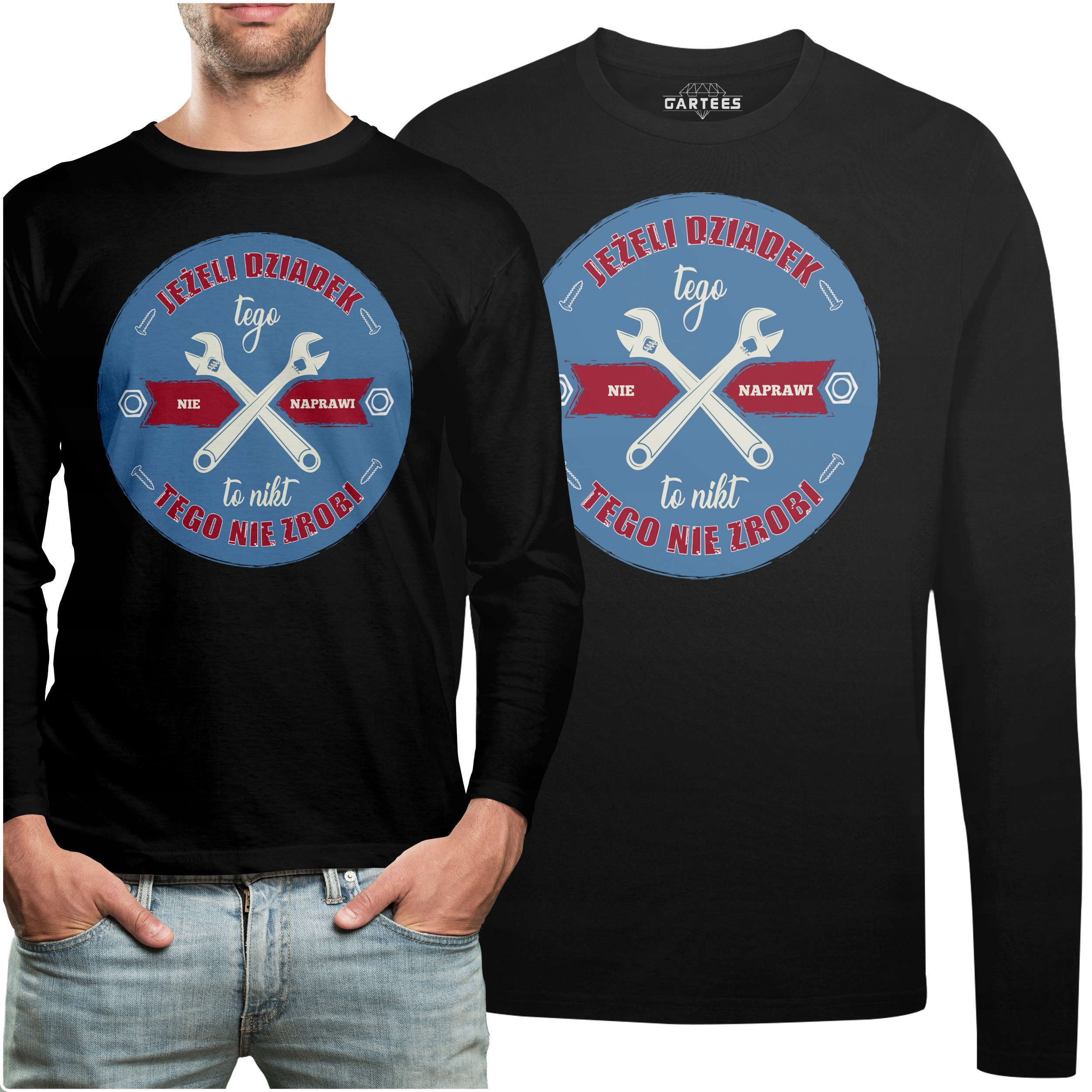 

Koszulka Long Jeżeli Dziadek Tego Nie Naprawi