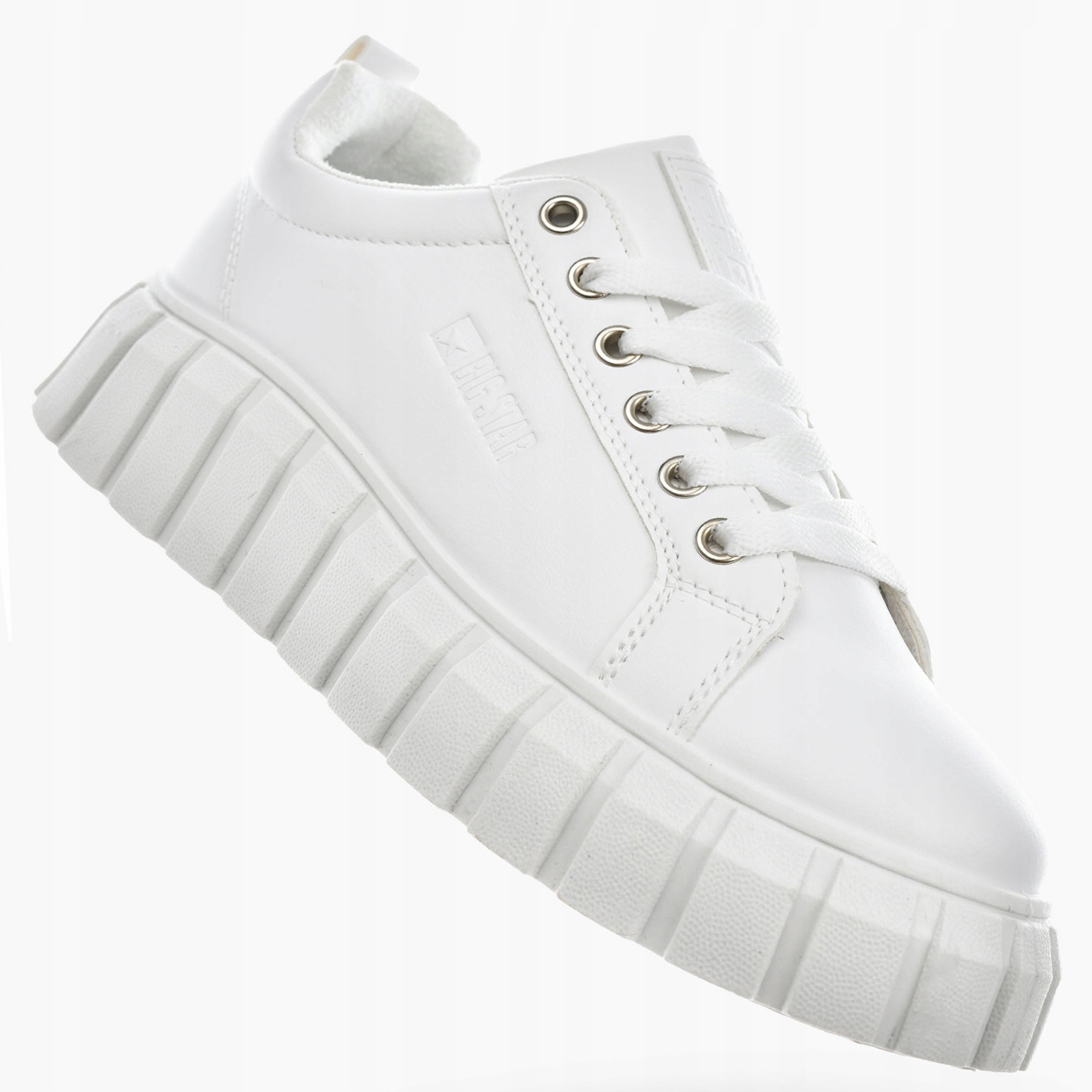 Dámské Tenisky Na Platformě Bílé vel. 39 Big Star Tenisky MM274616