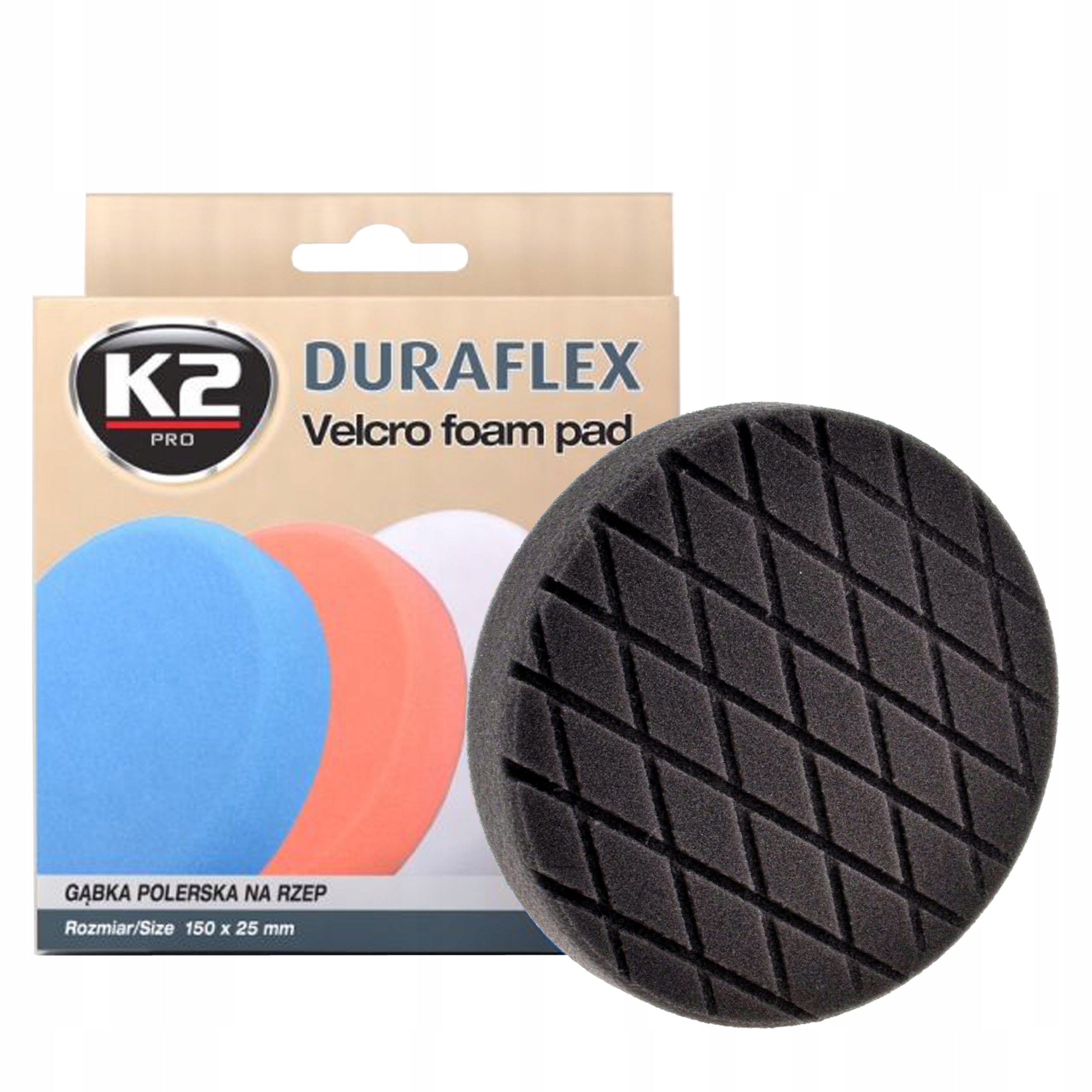 

K2 Duraflex Black Gąbka polerska wykończeniowa