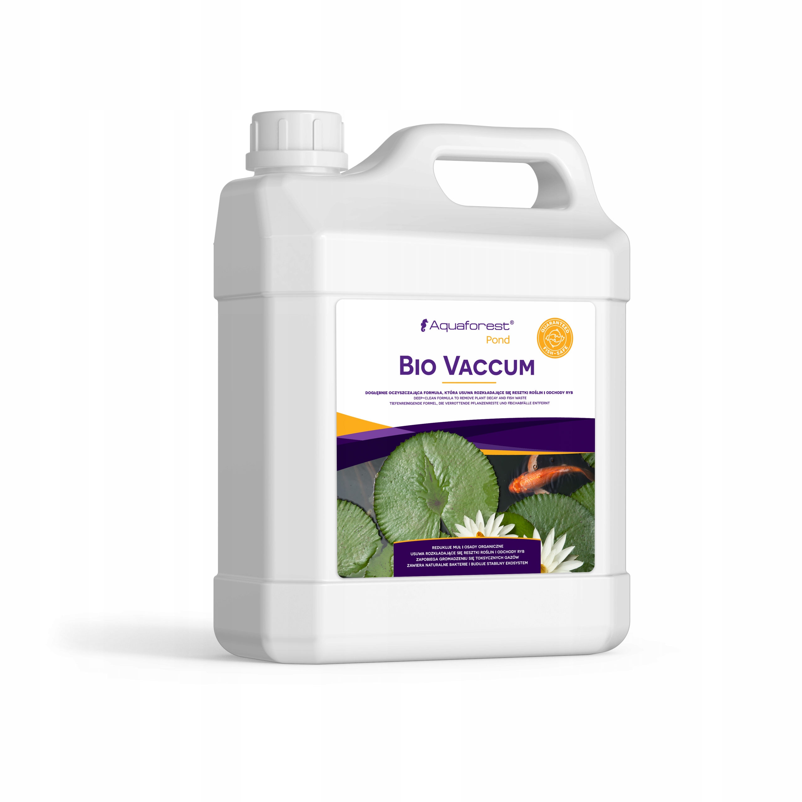 Odmulčovač do jezírka Aquaforest Pond Bio Vacuum 1 l bakterie