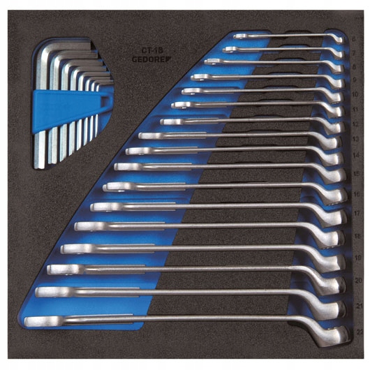 Nastrojovy modul CT2/3 Otevreny ockovy klic prohnuty Gedore