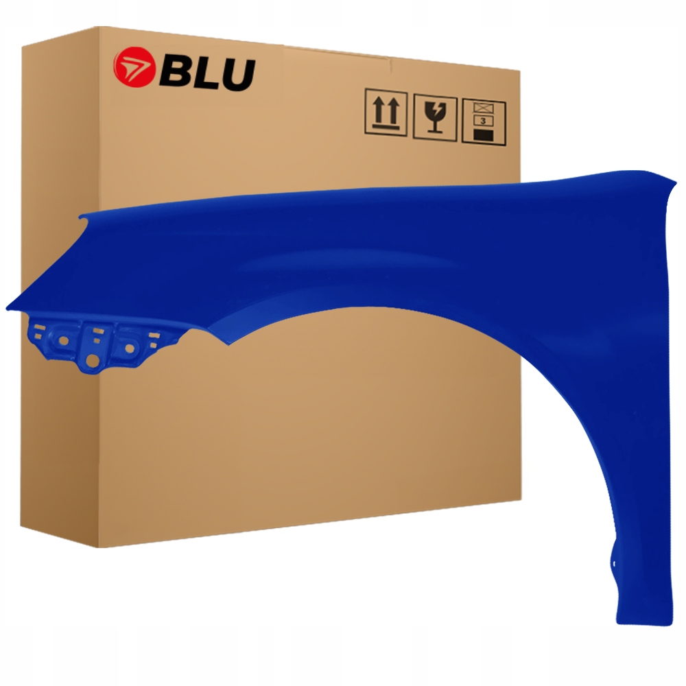 Blu Blatník Vw Golf V 5 Jetta LB5R levý modrý 03-09 přední kombi