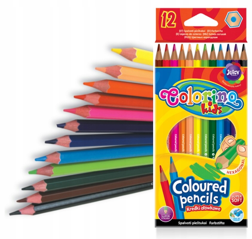 

Colorino Kredki Ołówkowe Szkolne 12 Kol 14687