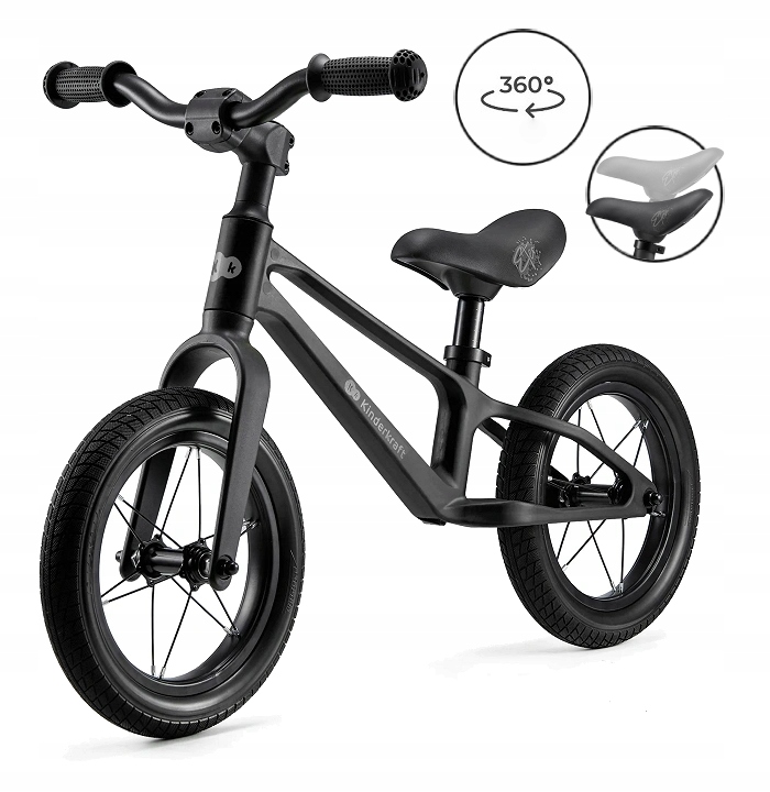 Kinderkraft Lekki Rowerek Biegowy Eter Dziecięcy Kierownica 360 Dla 2 Latka