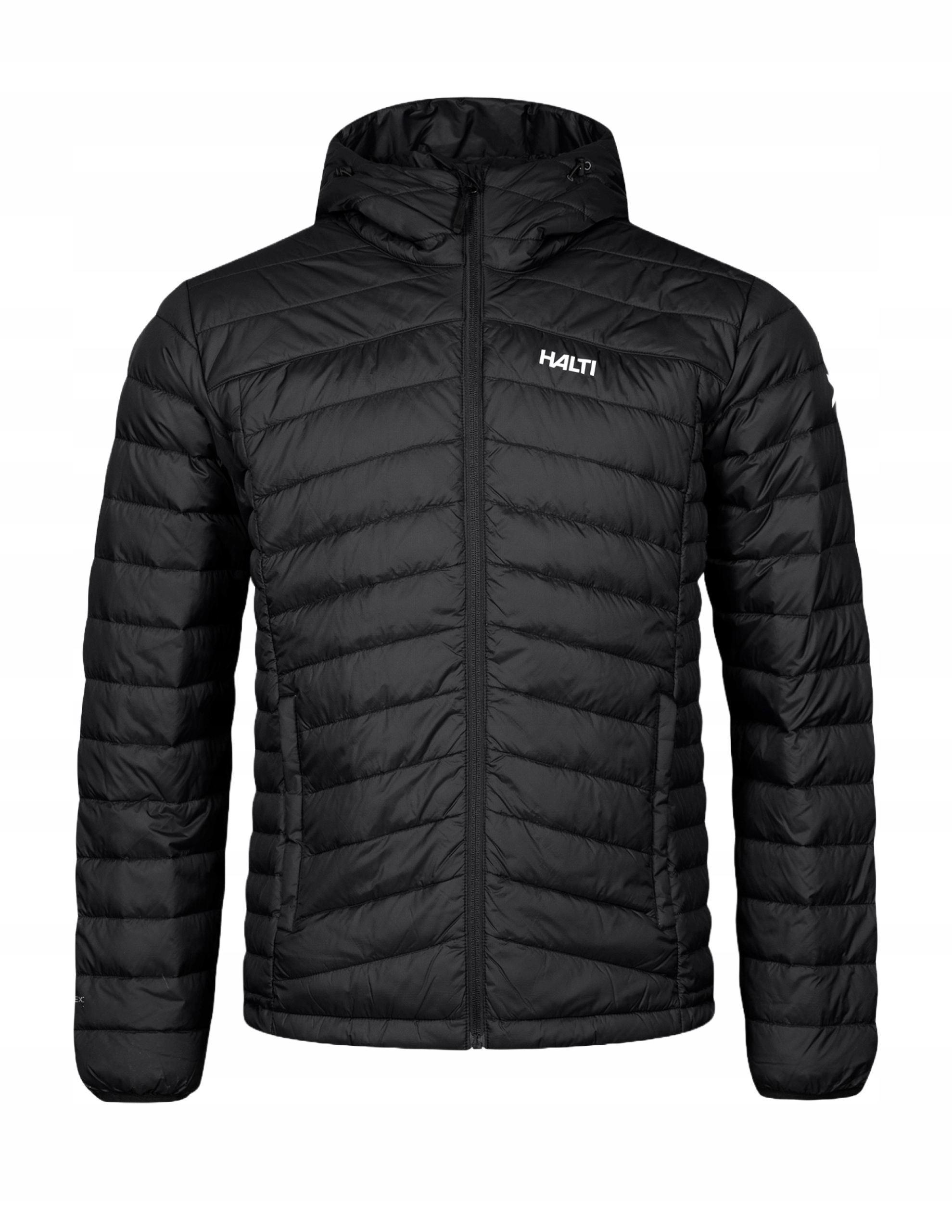 Lehká pánská péřová bunda Halti Huippu Puch Natural Teplá Huippu Černá