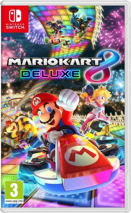 SWITCH MARIO KARTY 8 DELUXE / ZÁVODNÉ
