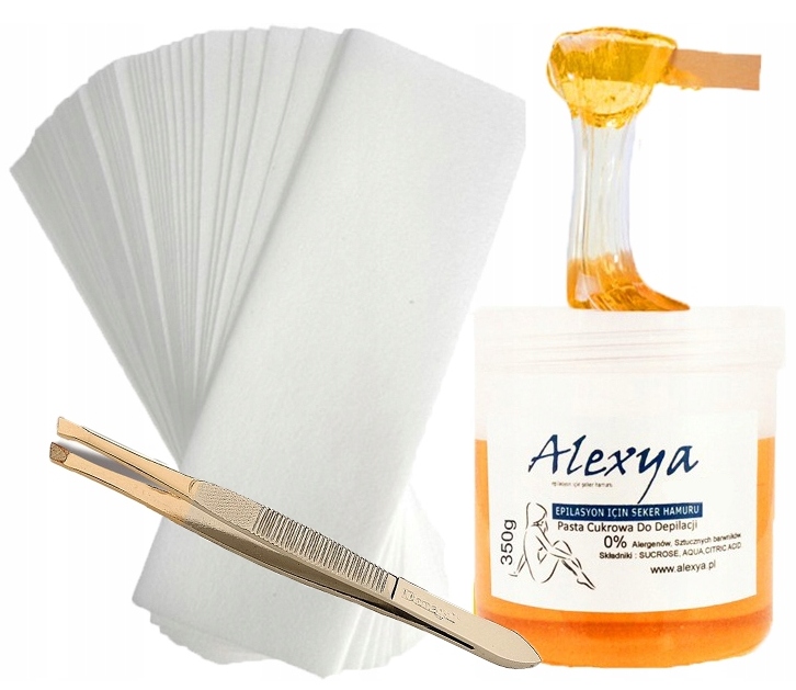 

Paski do depilacji pastą cukrową Pasta Pęseta