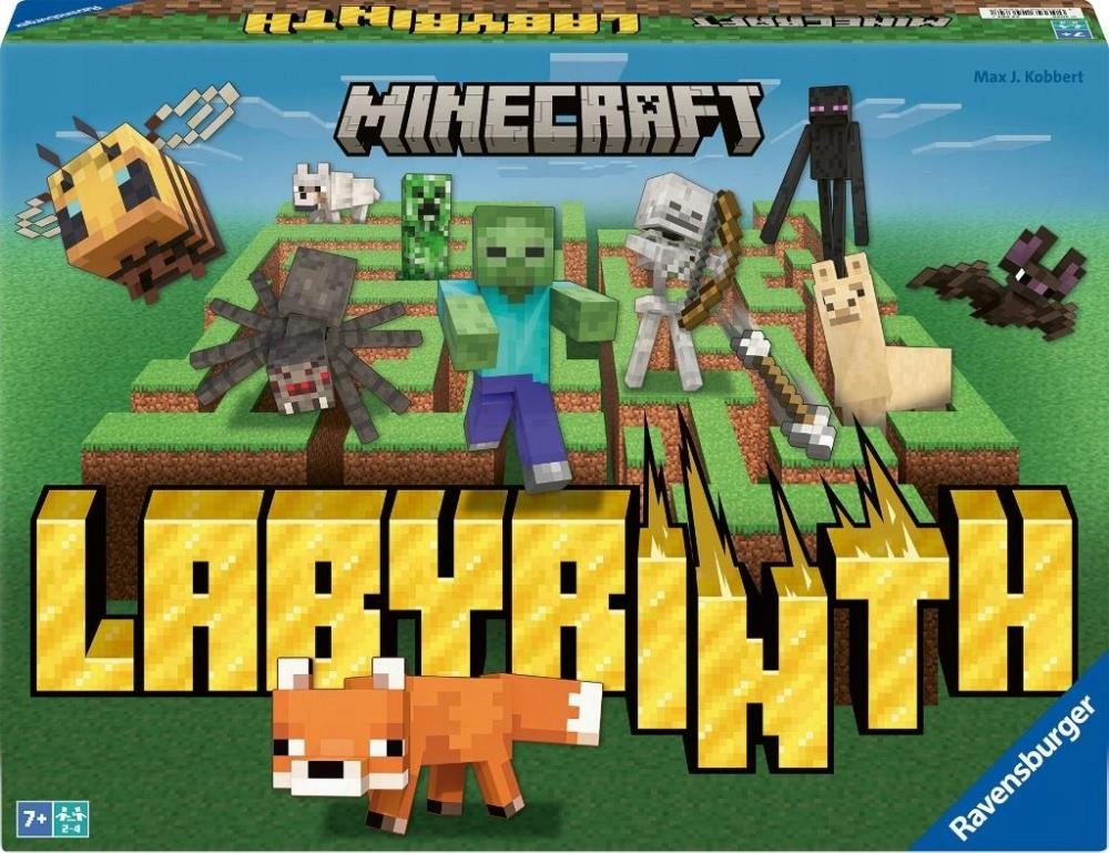 Ravensburger Minecraft Gra Planszowa Labyrinth 24771