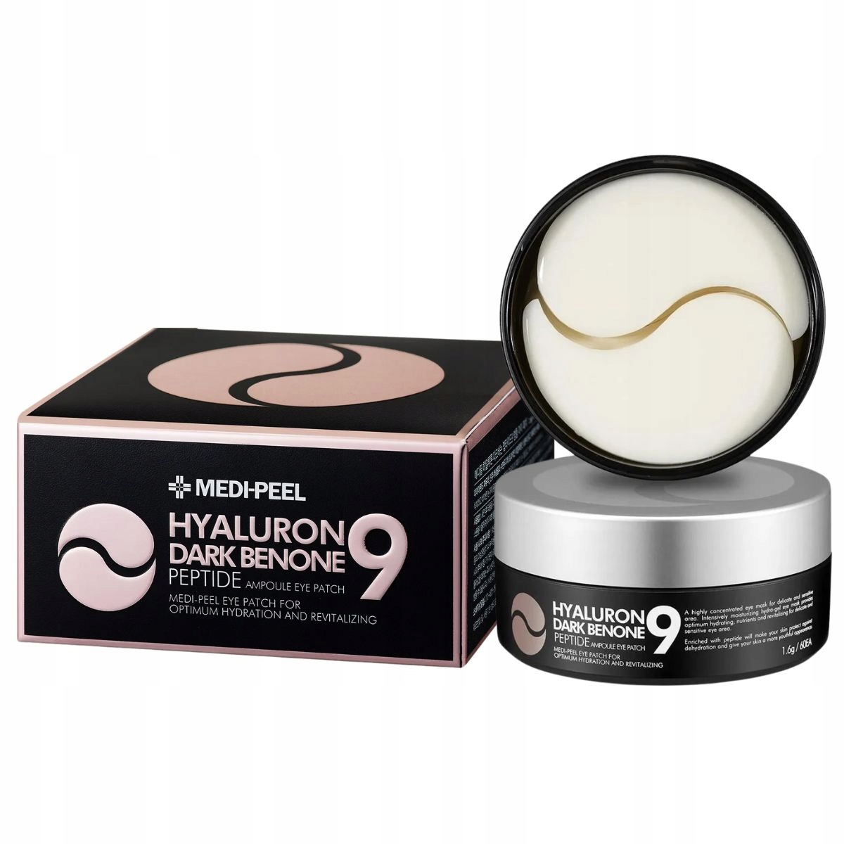 Medi-peel Oční náplasti s hyaluronovým peptidem Dark Benone 9 ampulí 60 ks