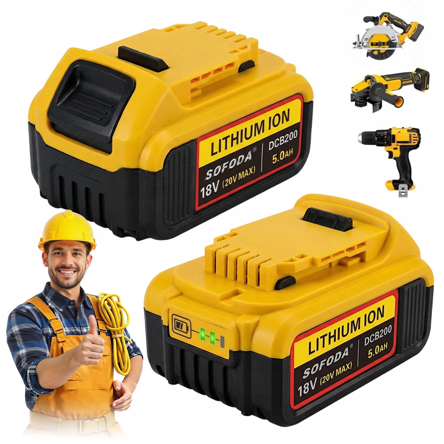 Výkonný Elektrický Klíč 300 Nm S Ergonomickou Rukojetí A Led Světlem